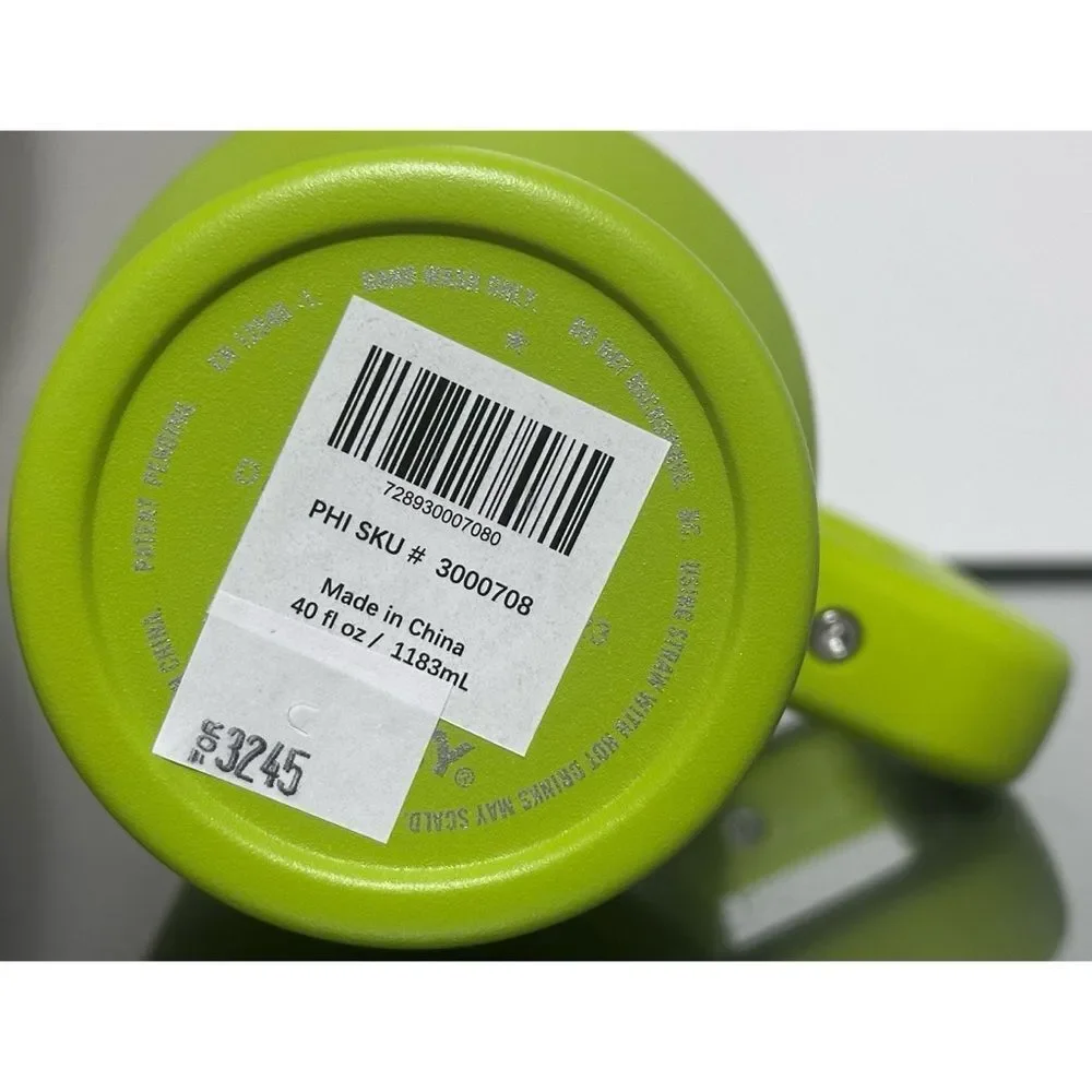 Stanley x Starbucks Philippines Exclusive Color Pop 40oz‎ Tumbler, LIME GREEN - Picture 4 of 4